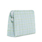 Roadie Large Zip Pouch - Classic Green Plaid